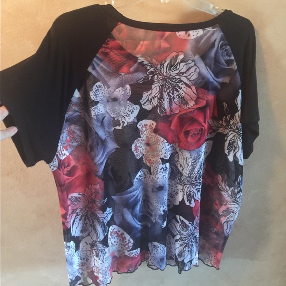Bubble B woman’s 2XL sheer tee (made in 🇺🇸) - Picture 2 of 5